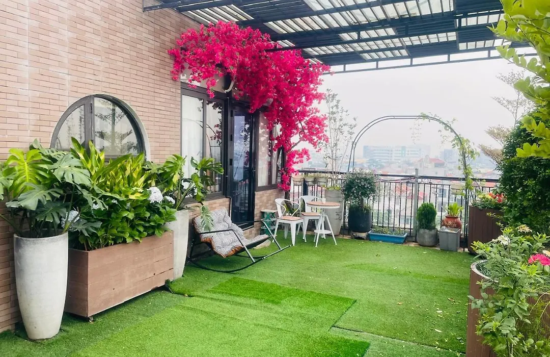 N&D Happy House- Studio Apartment - Phong tieu chuan khach san, bep nau va nha ve sinh trong khuon vien-1